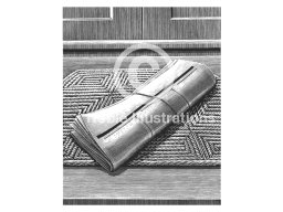 newspaper on porch art